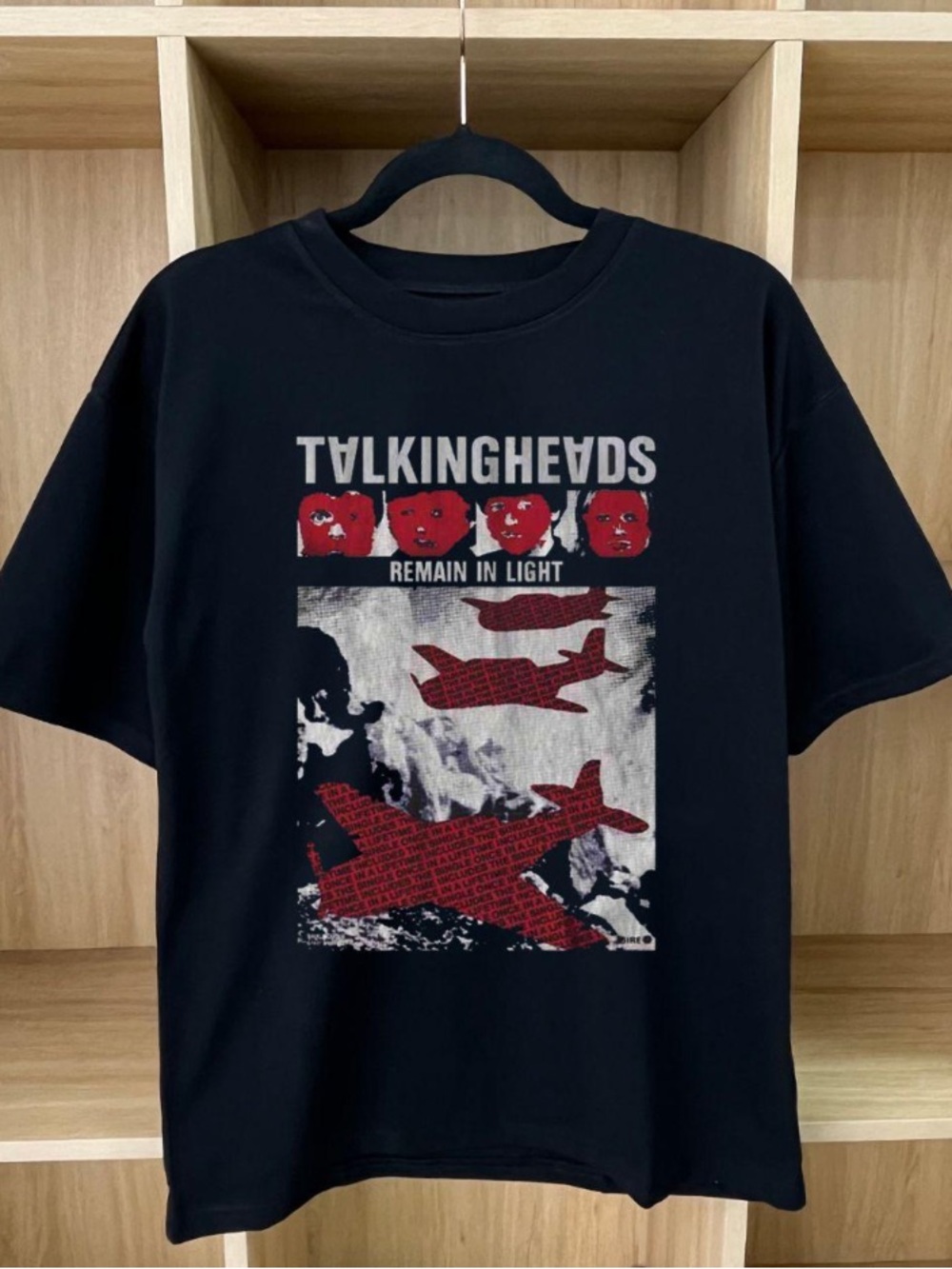 Talking Heads Band Album Printed T-shirt